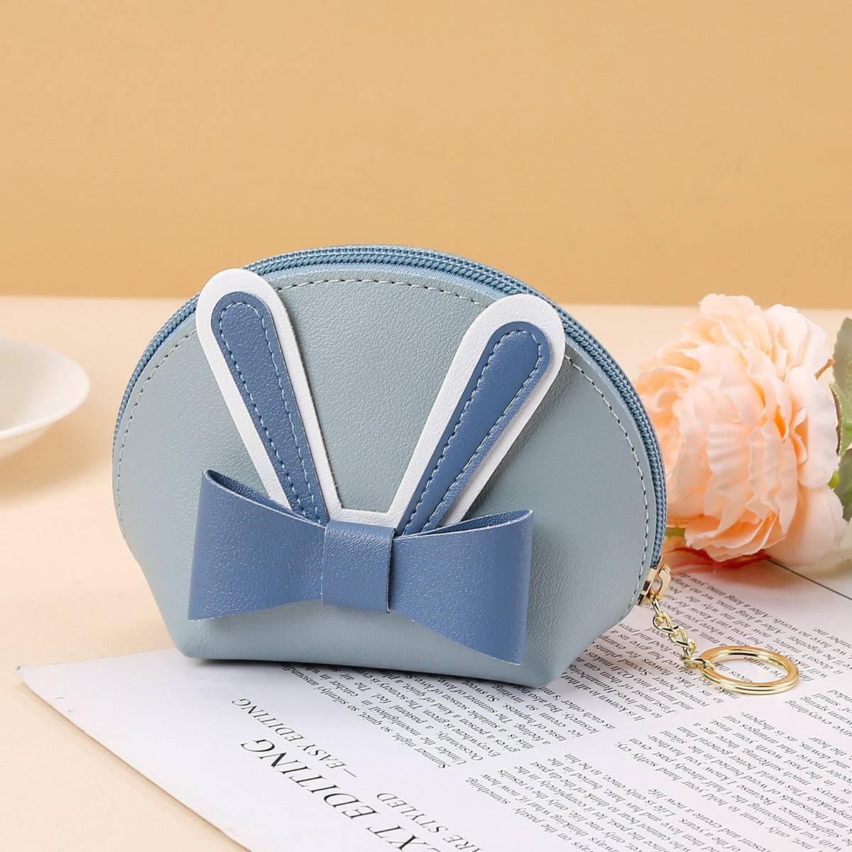 Cute Bunny-Themed Coin Pouch — product view 3