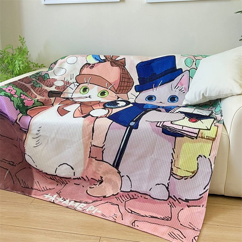 Inspirational Prayer Tapestry Blanket — product view 4