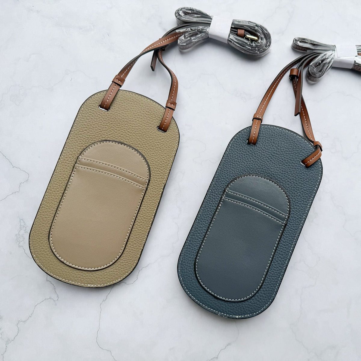 Leather Crossbody Phone Pouch LoungeYard — product view 2