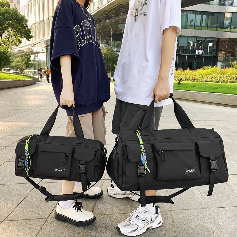 Versatile Multi-Pocket Sports Duffel Bag LoungeYard — product view 2