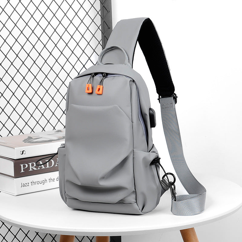 Sling Backpack with Ergonomic Carrying System and Innovative Compartment System LoungeYard — product view 1