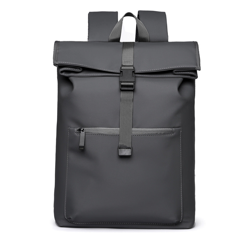 Stylish Waterproof Rolltop Backpack — product view 1