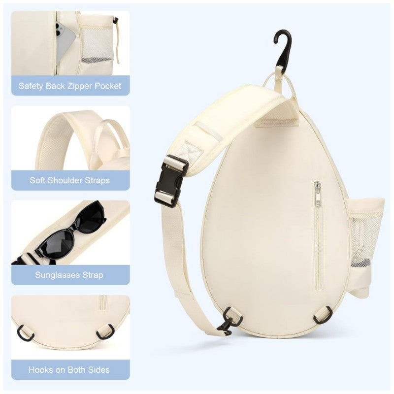 Professional Tennis Racket Backpack LoungeYard — product view 6