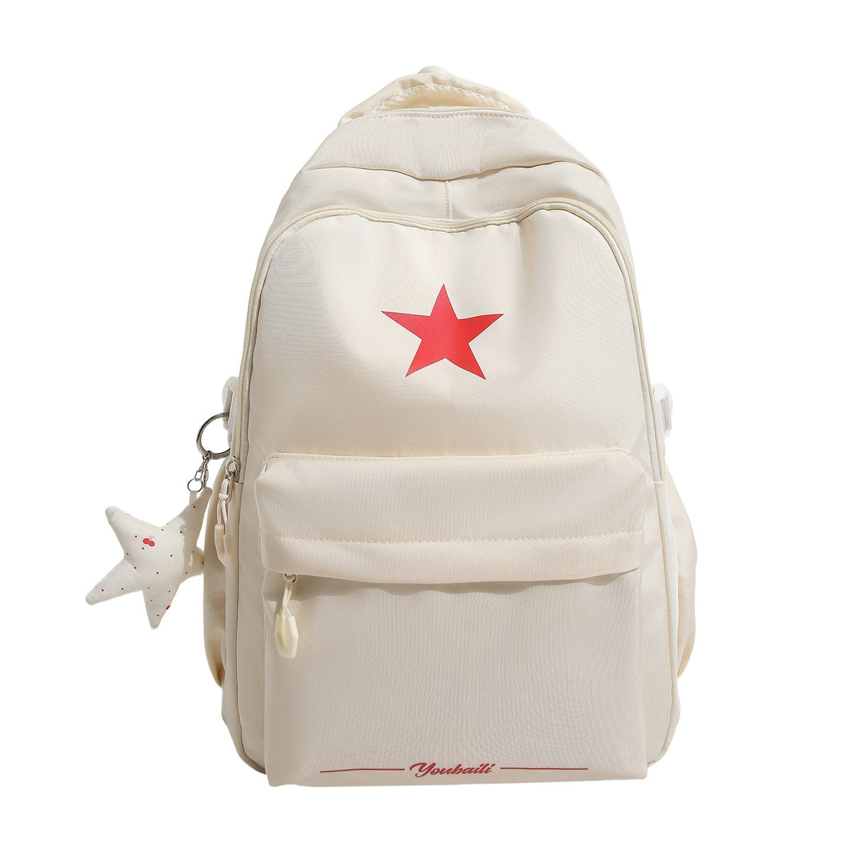 Casual Backpack with Stylish Star Design LoungeYard — product view 5