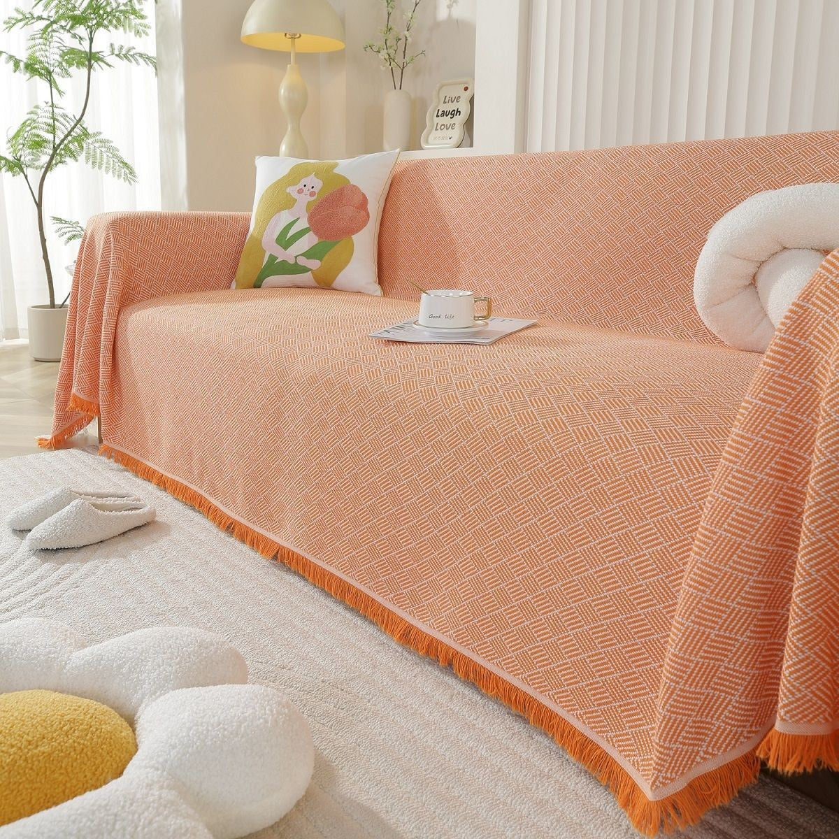 Cozy Sofa Throw Blanket — product view 1