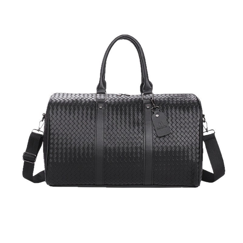 Stylish and Spacious Travel Bag in Elegant Woven Design LoungeYard — product view 3