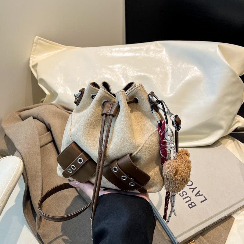 Suede Bucket Bag LoungeYard — product view 6