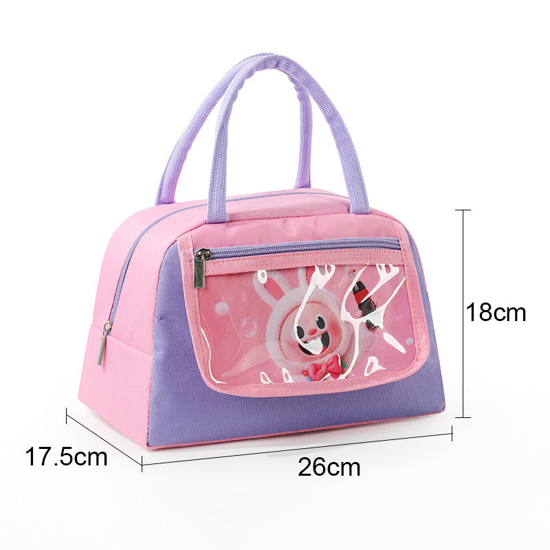 Multifunctional Cooler Bag with Transparent Viewing Window LoungeYard — product view 3