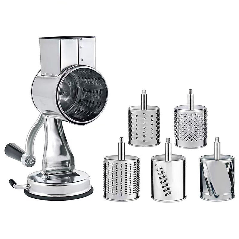 Rotary Multi-Drum Manual Grater and Slicer — product view 1