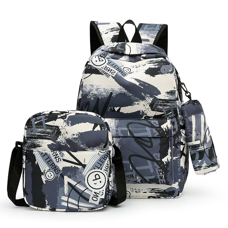 Trendier Urban Backpack with Matching Shoulder Bag LoungeYard — product view 3