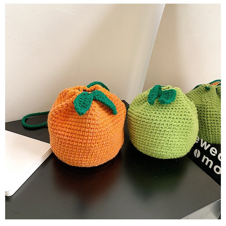 Fun Fruit Shaped Crochet Bag — product view 2
