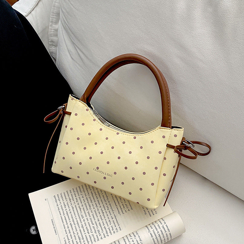 Premium Polka Dot Mini Handbag — product view 2