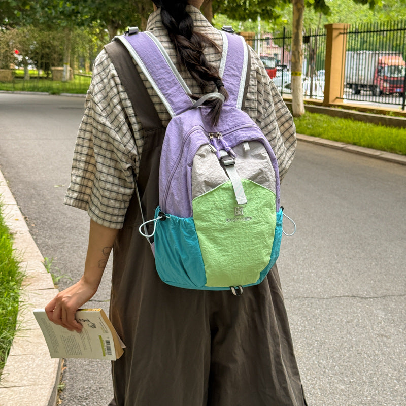 Lightweight Multi-Color Hiking Backpack LoungeYard — product view 2