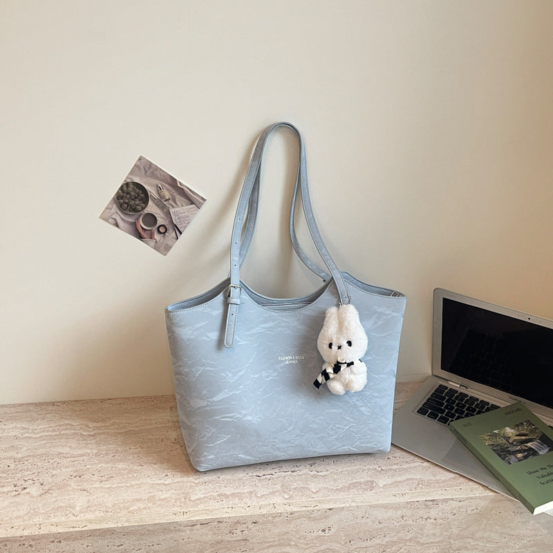 Stylish Textured Tote Bag LoungeYard — product view 6