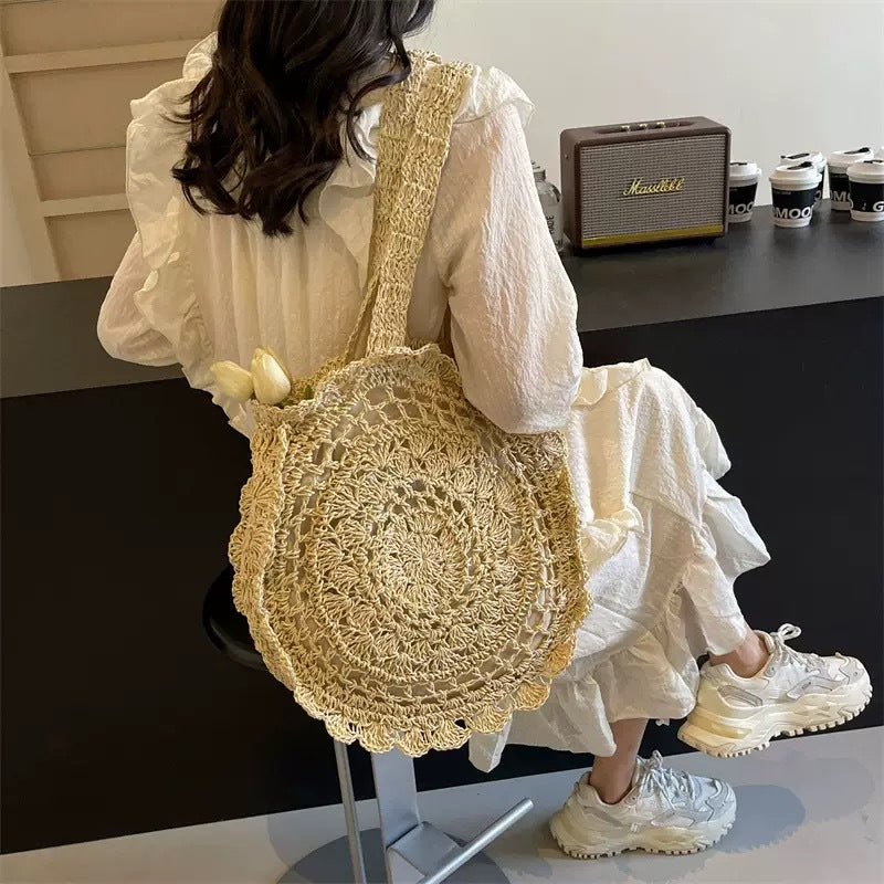Macrame Shopper Bag LoungeYard — product view 1