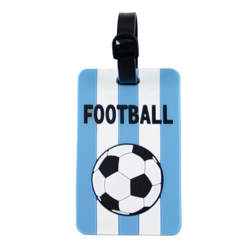 Football-Themed Luggage Tag LoungeYard — product view 7