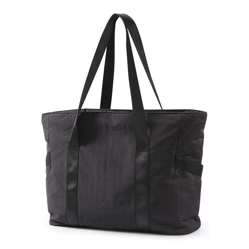 Spacious tote bag with side pockets LoungeYard — product view 5