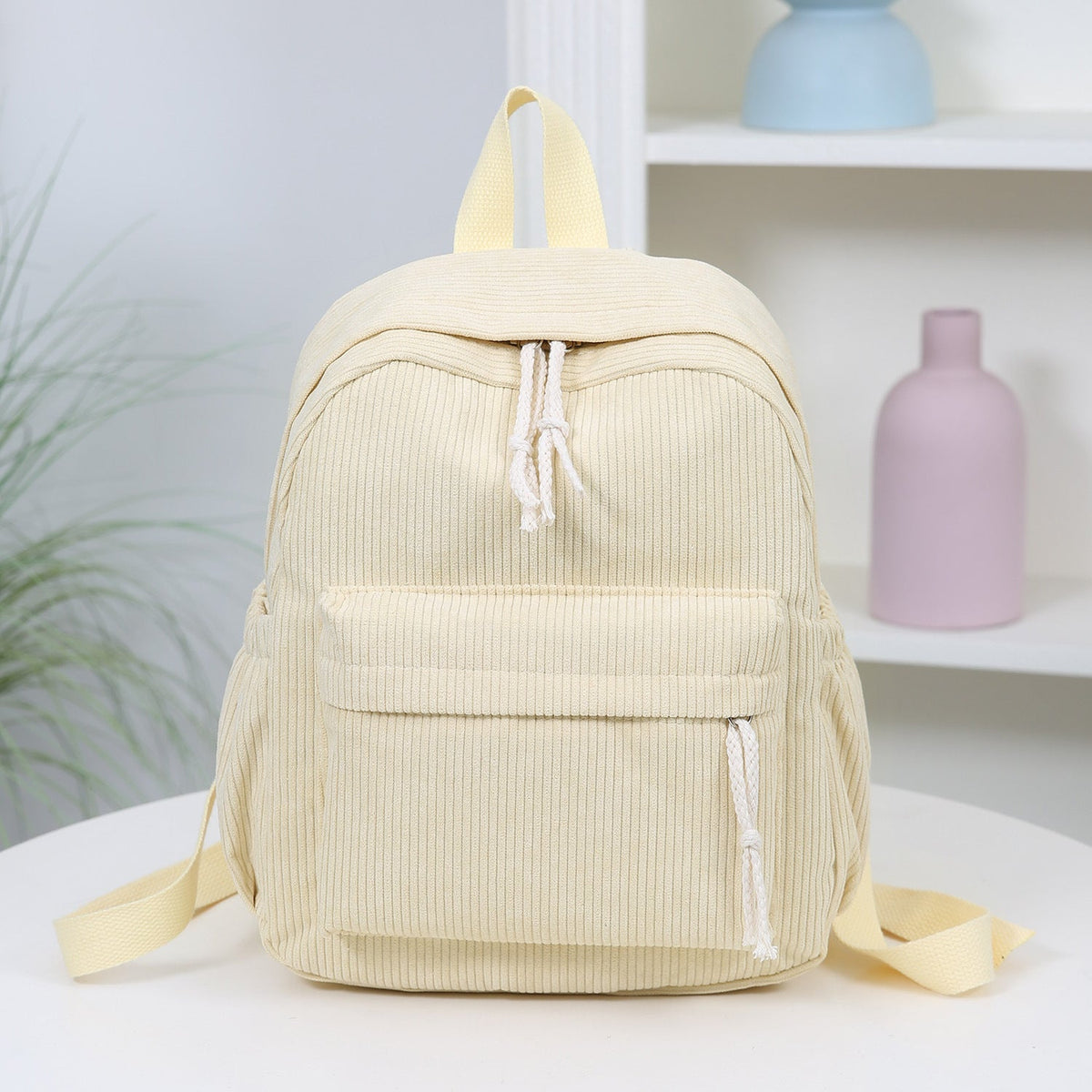 Corduroy Multi-Pocket Backpack LoungeYard — product view 5