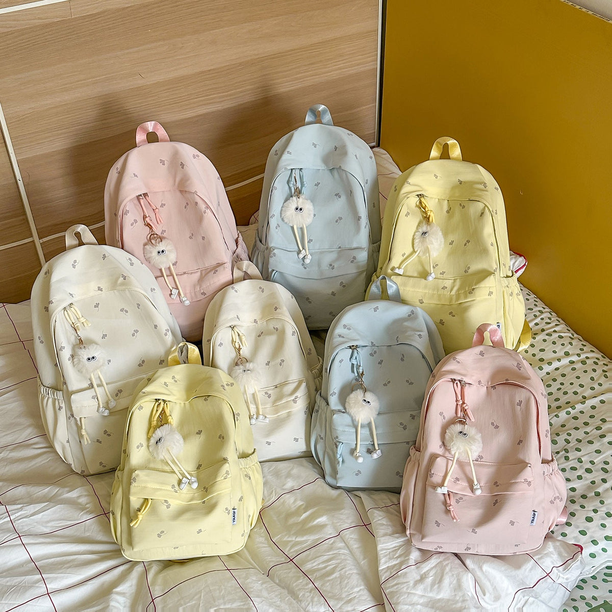 Cute Plush Character Backpack LoungeYard — product view 4