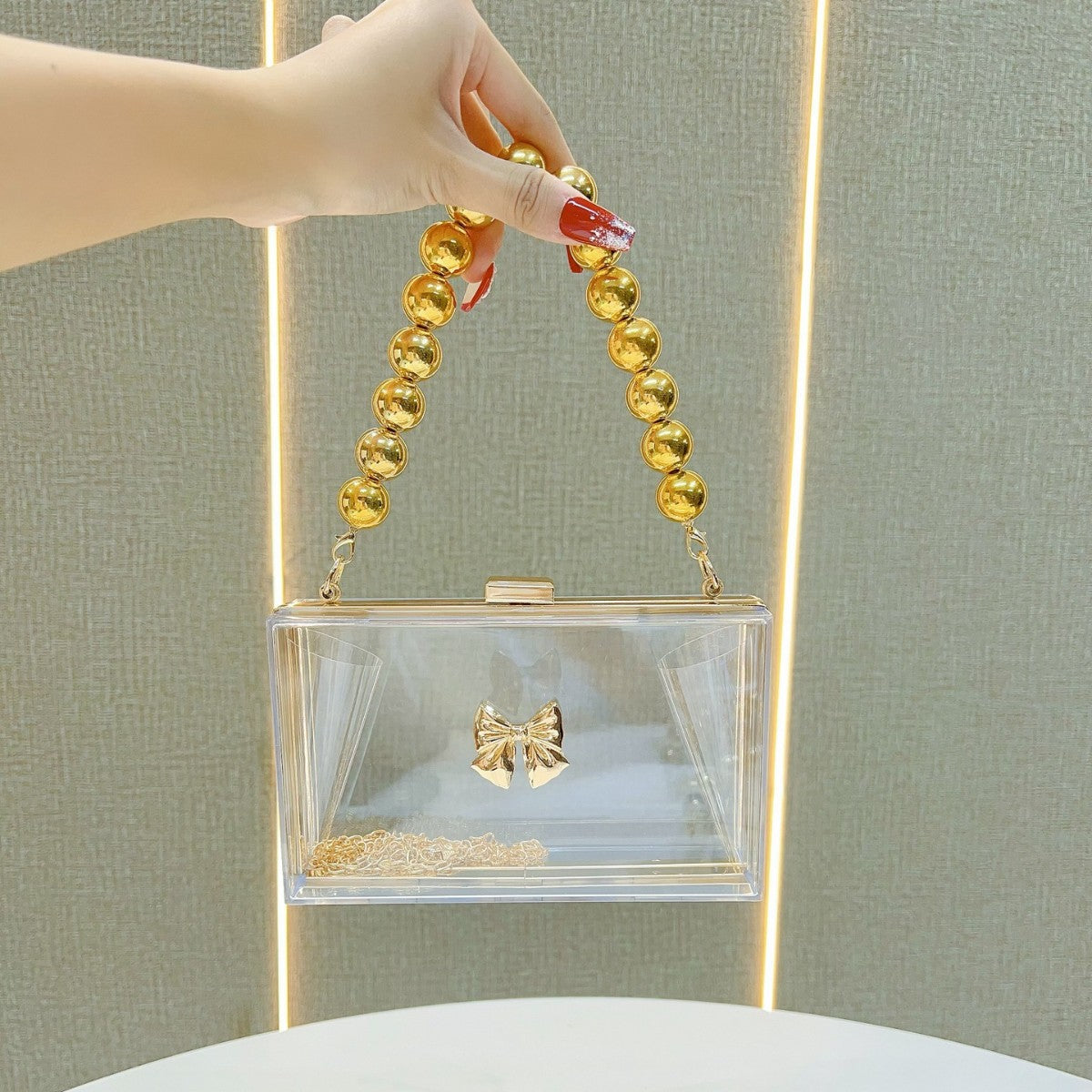 Stylish Acrylic Handbag — product view 6