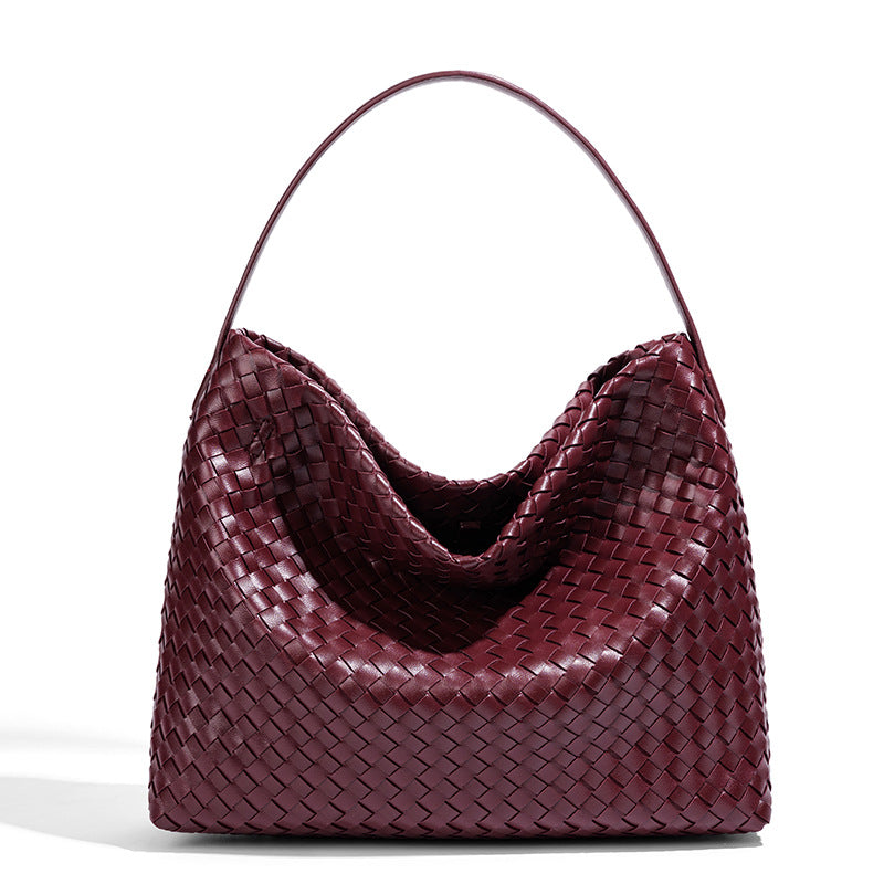 Contemporary Woven Hobo Bag LoungeYard — product view 3