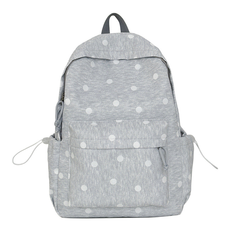 Polka Dot Patterned Backpack LoungeYard 1791205640 — product view 5