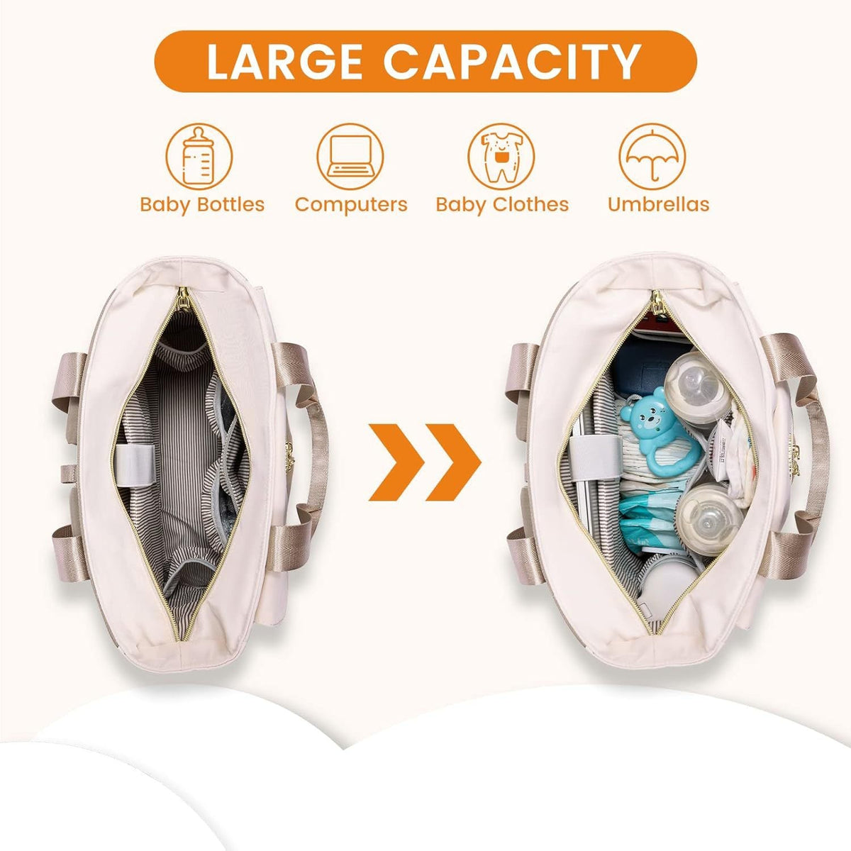 Stylish Versatile Backpack LoungeYard — product view 2