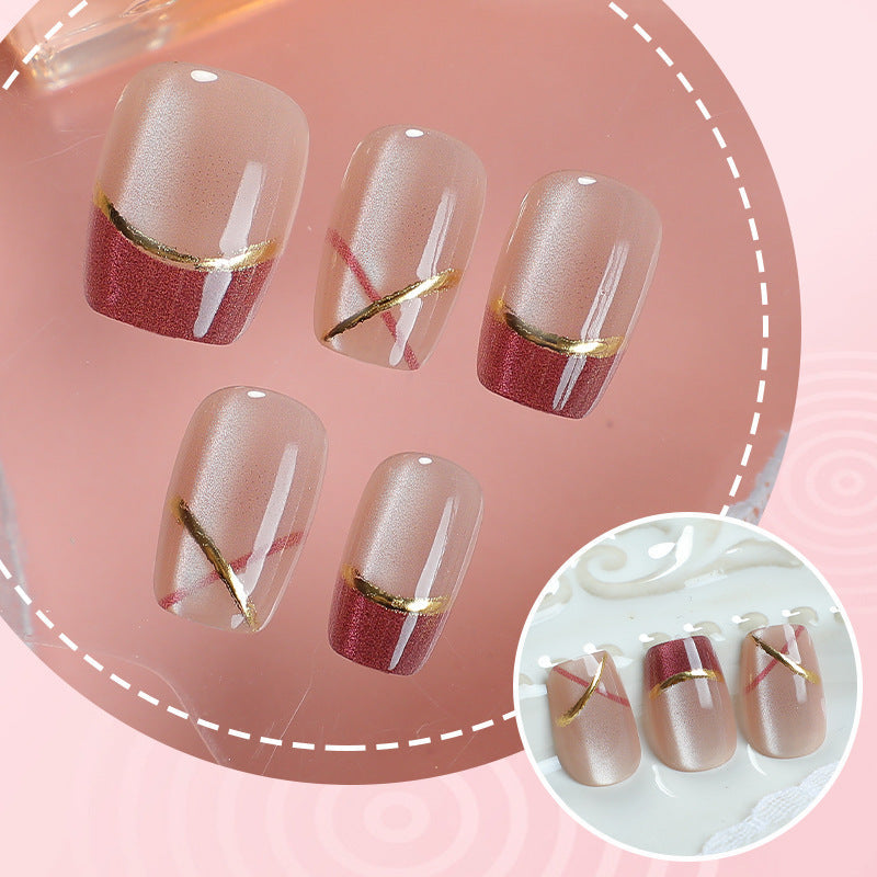 Elegant Art Deco Press-On Nail Set — product view 3