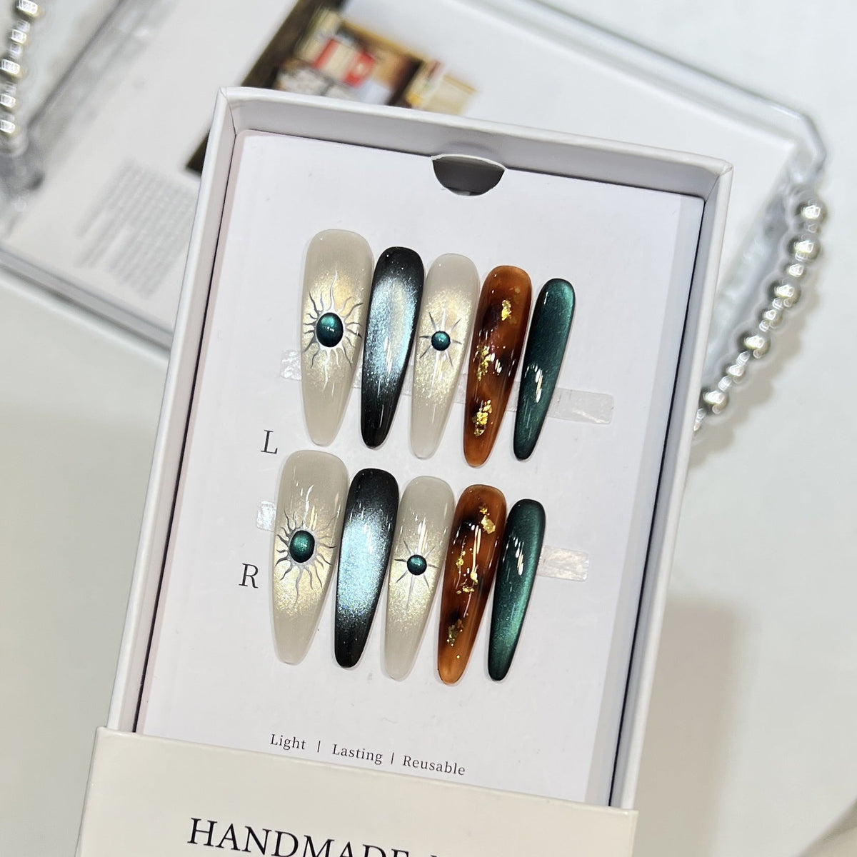 Handmade Press-On Nail Set — product view 3