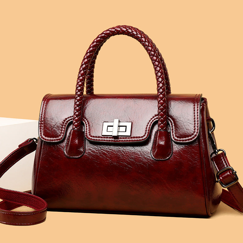 Elegant Double-Handle Handbag LoungeYard — product view 3