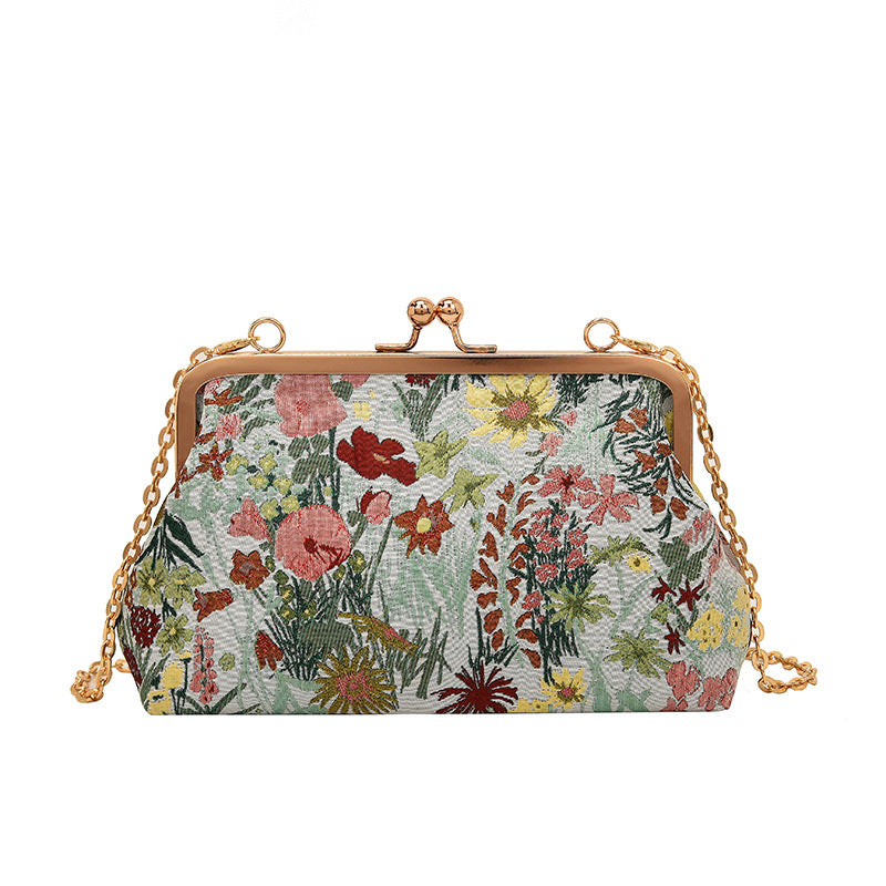 Decorative Floral Clutch — product view 4