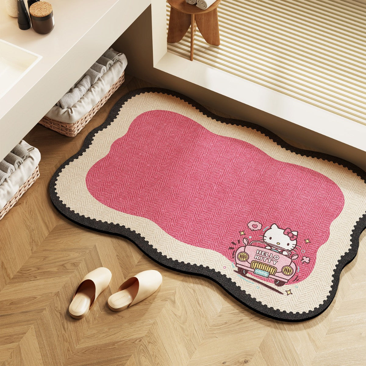 Elegant Decorative Bathroom Mat for Home — product view 3