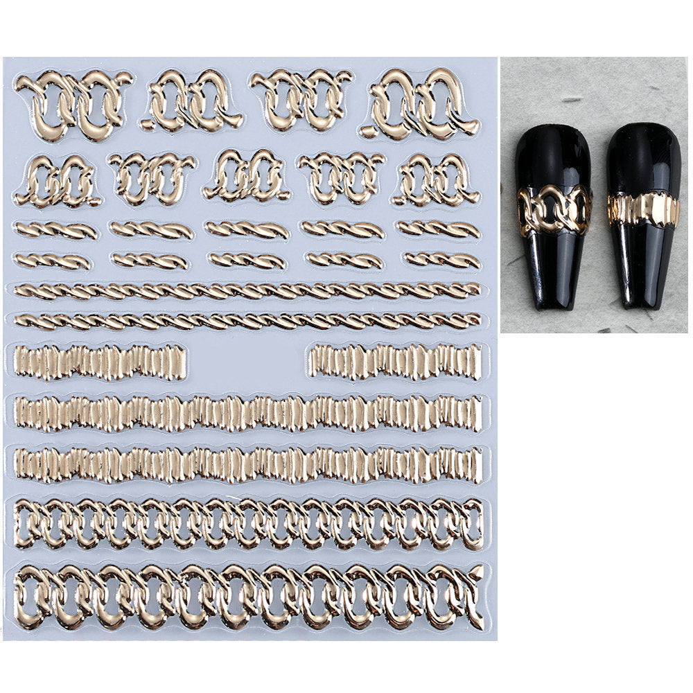 Metallic Nail Art Striping Tape — product view 7