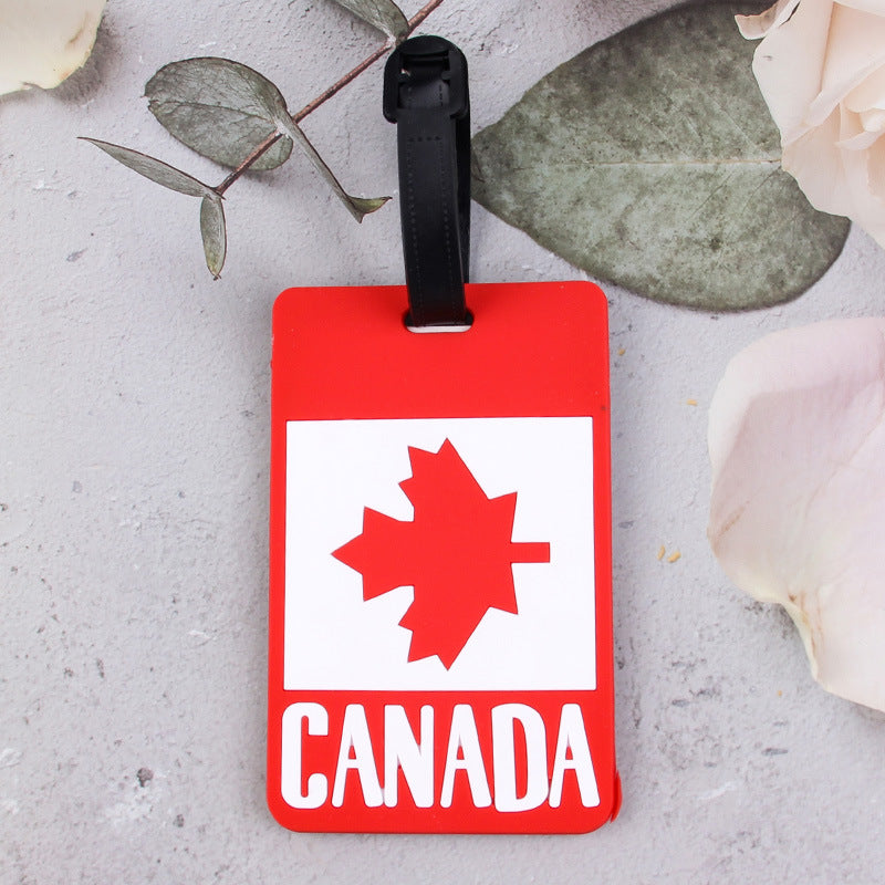 Patriotic Design Luggage Tag LoungeYard — product view 5