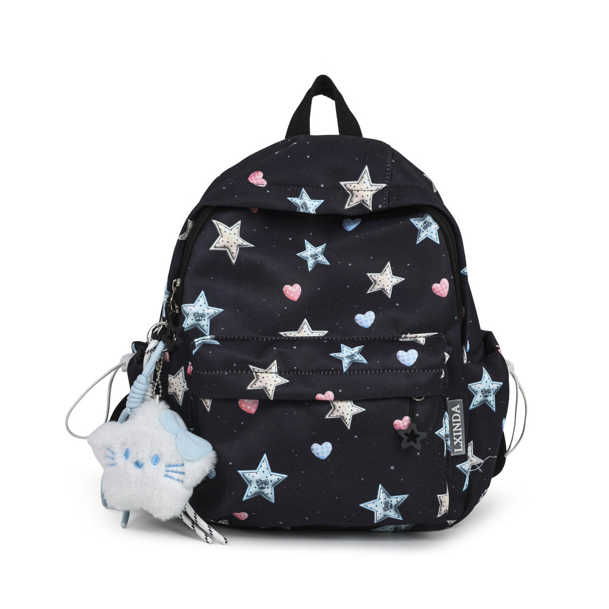 Cute Star Print Backpack — product view 3