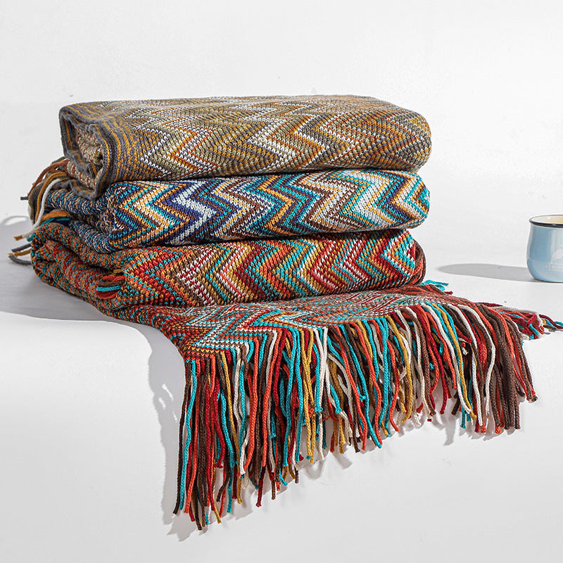 Cozy Knit Throw Blanket — product view 1