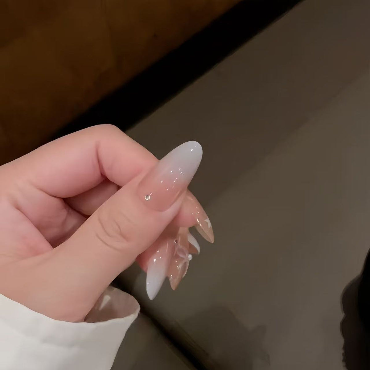 Glitter Gradient Nail Extensions — product view 2