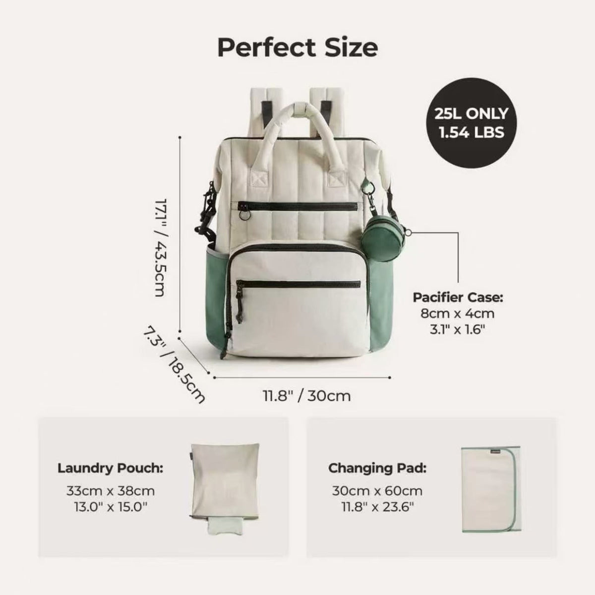 Versatile Multi-Functional Backpack LoungeYard — product view 2