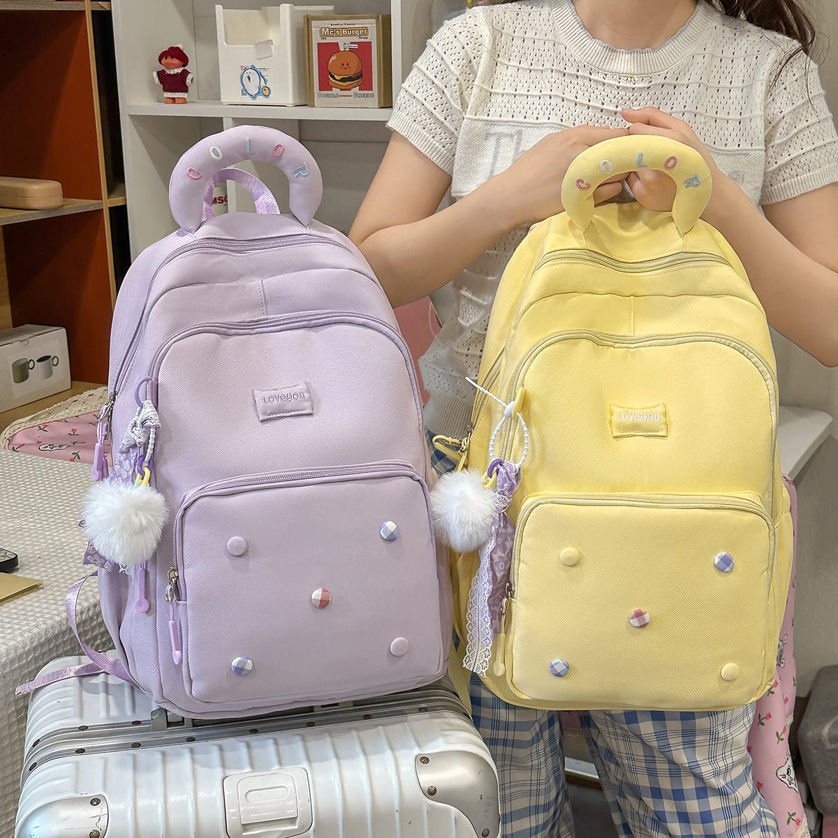 Playful Everyday Backpack LoungeYard — product view 3