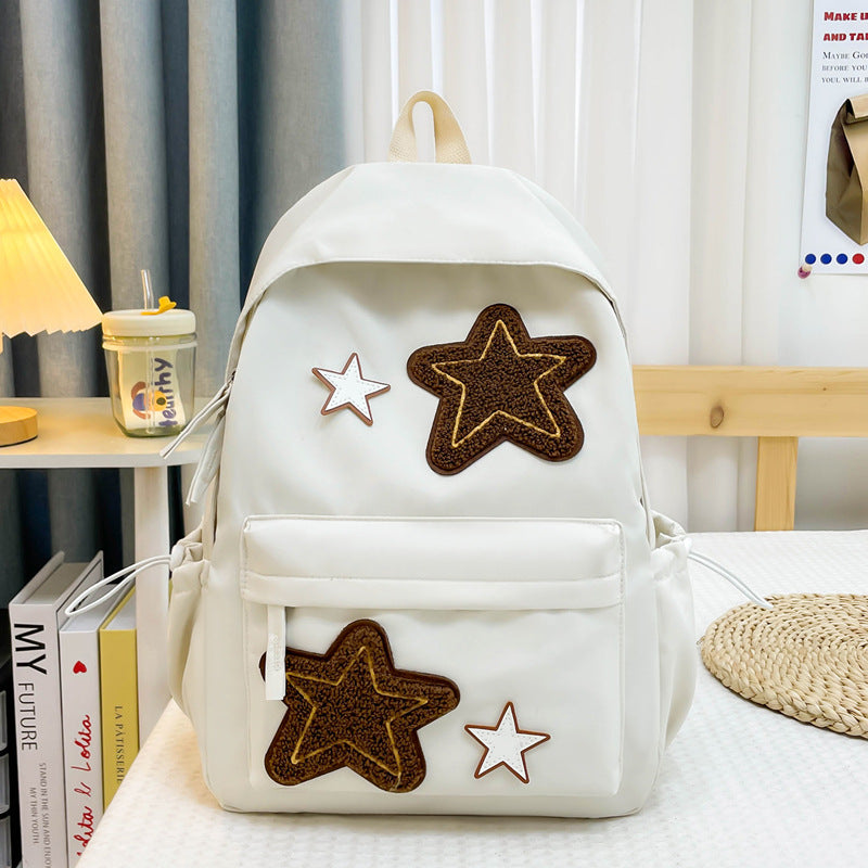 Casual Star Patterned Backpack — product view 2