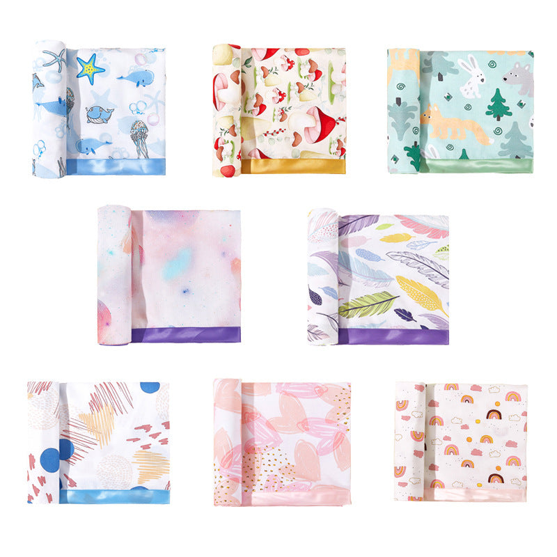 Decorative Printed Muslin Cloth LoungeYard — product view 1