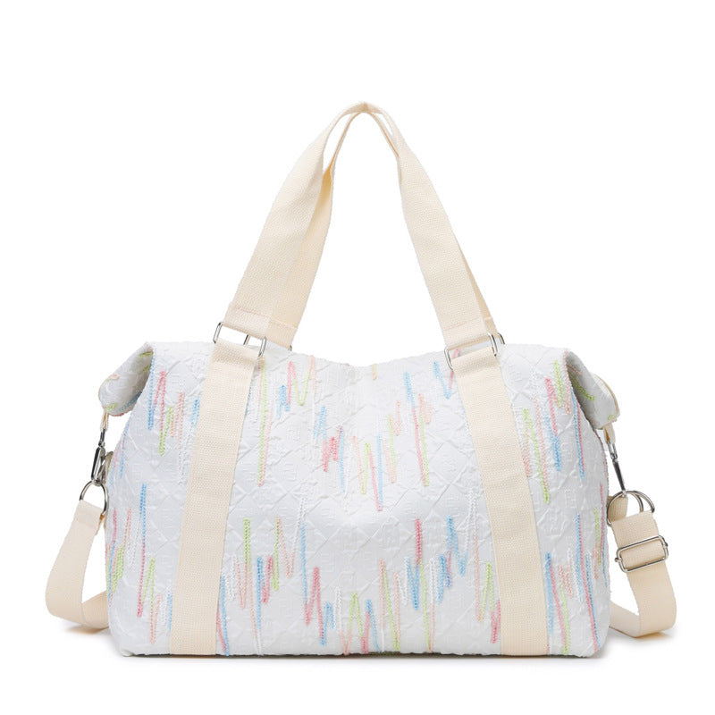 Stylish Quilted Gym Bag LoungeYard — product view 6