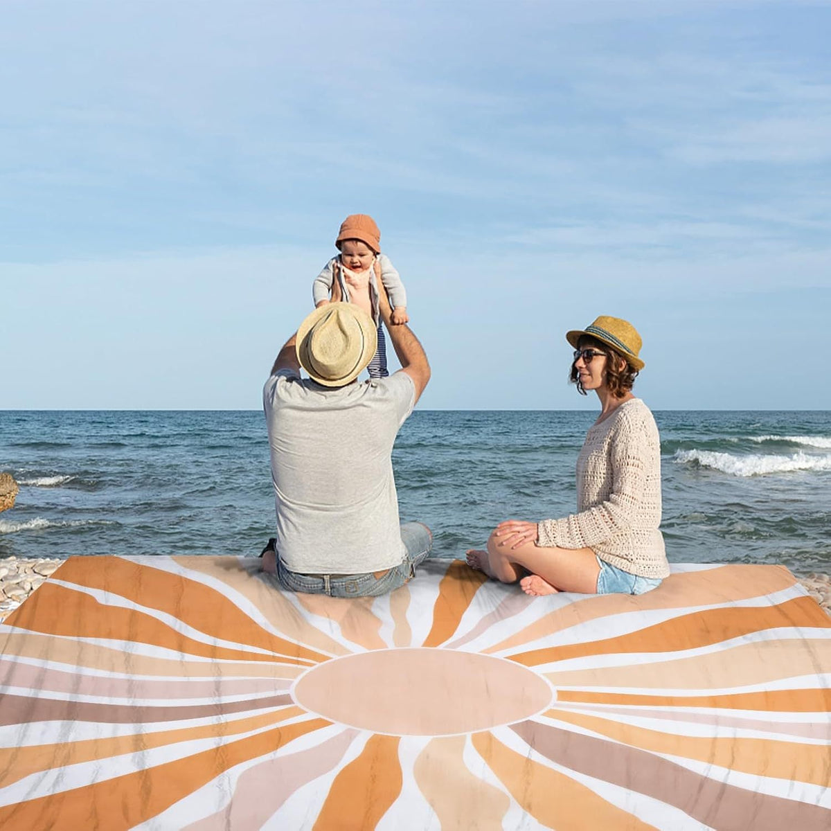 Sunburst Beach Blanket LoungeYard — product view 2