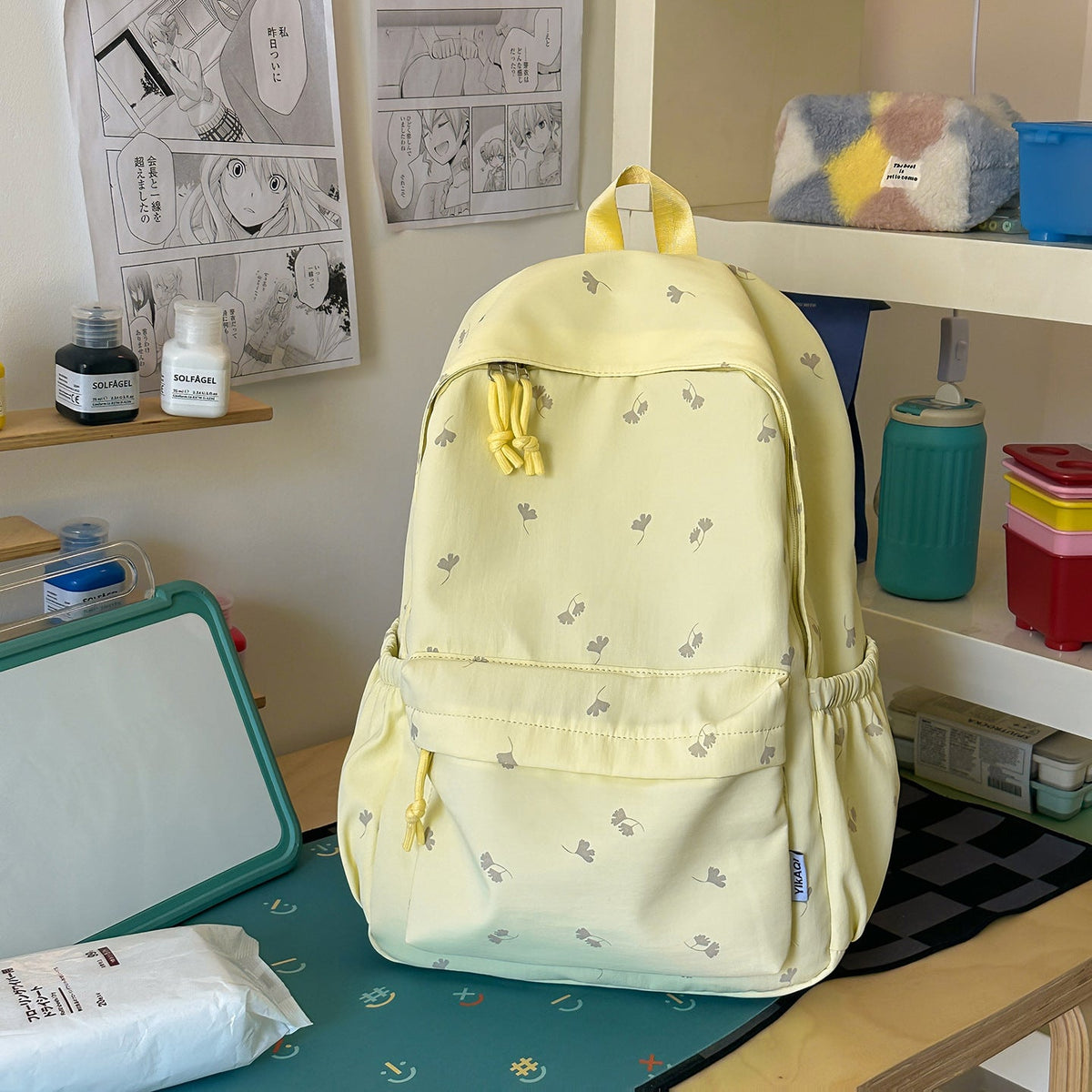 Cute Plush Character Backpack LoungeYard — product view 6