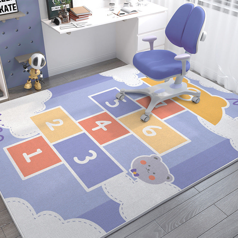Children's Interactive Hopscotch Play Mat Bowlift — product view 1