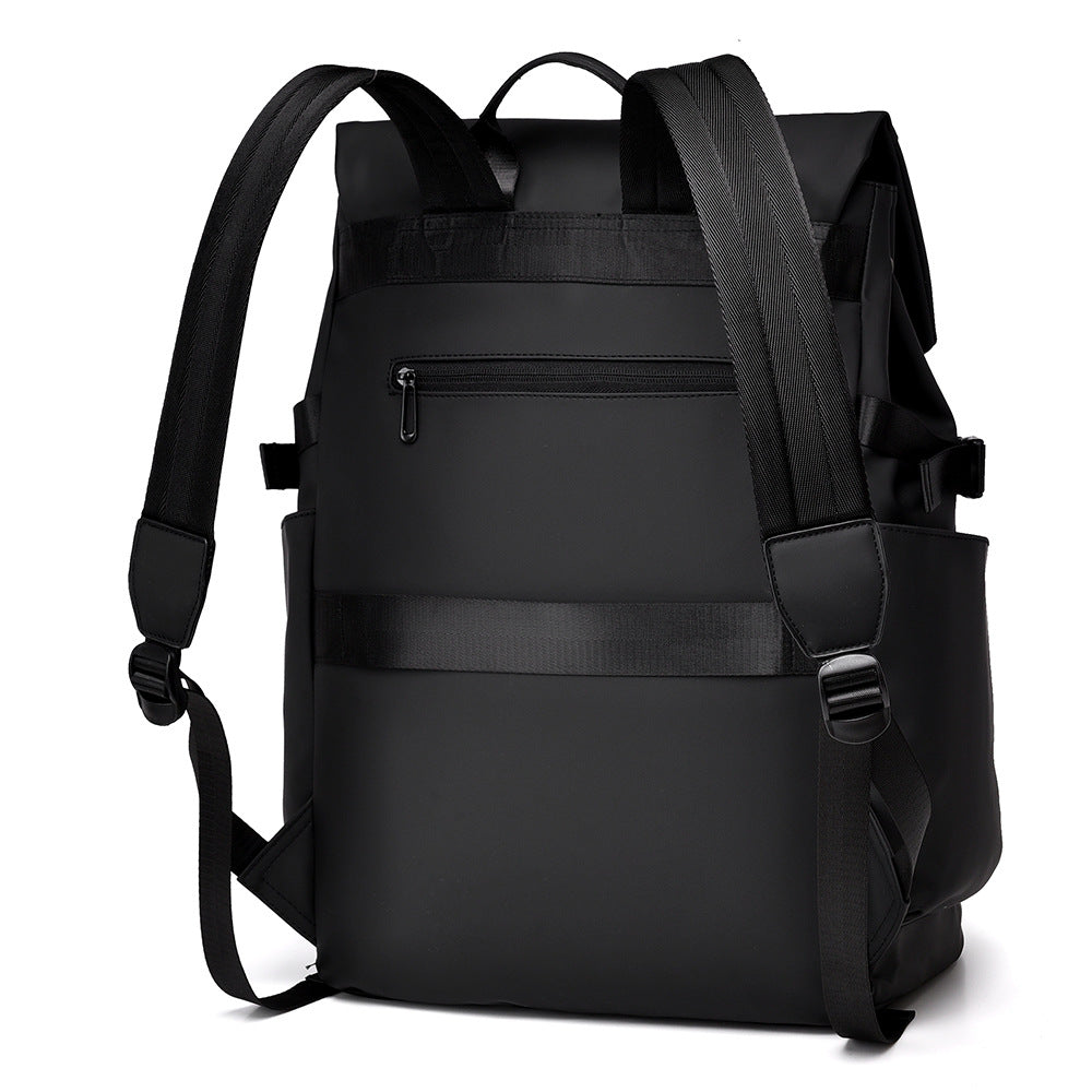 Modern urban backpack with removable laptop compartment LoungeYard — product view 2