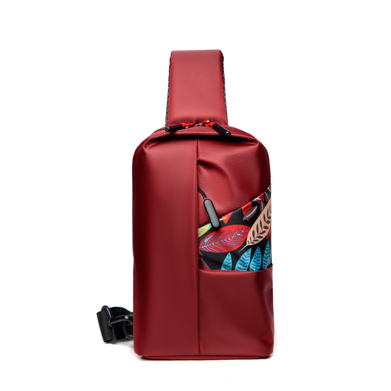 Sling backpack with waterproof material and unique design LoungeYard — product view 5
