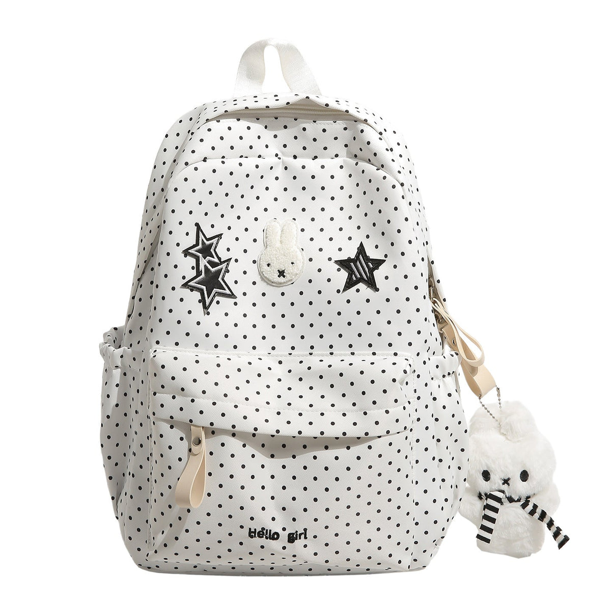 Fun-Themed Polka Dot Backpack LoungeYard — product view 5