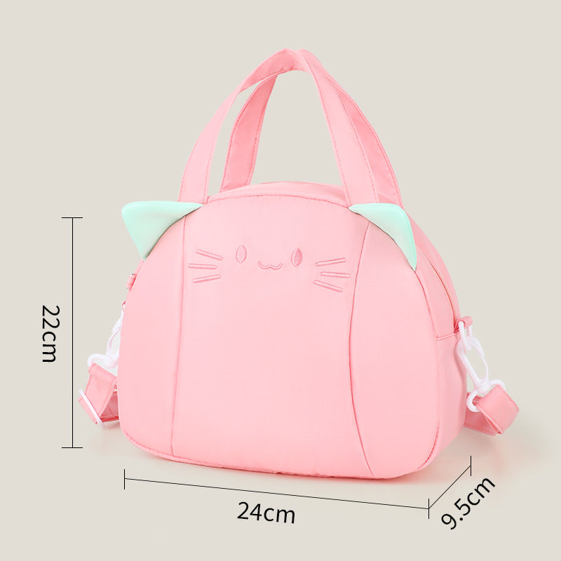 Funny Cat Motif Shoulder Bag LoungeYard — product view 6