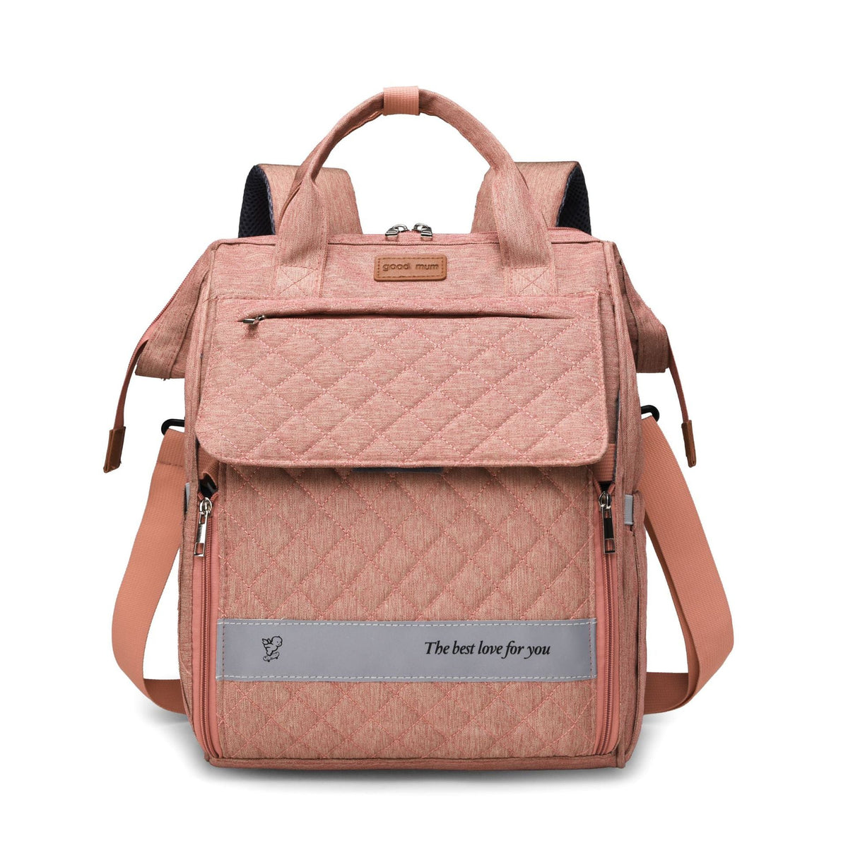 Quilted Multi-Purpose Backpack LoungeYard — product view 3